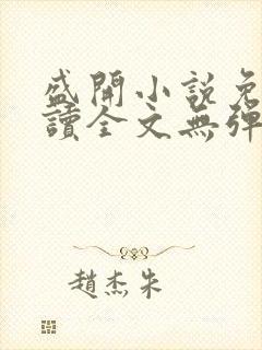 盛开小说免费阅读全文无弹窗