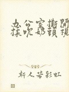 办公室撕开奶罩揉吮奶头视频