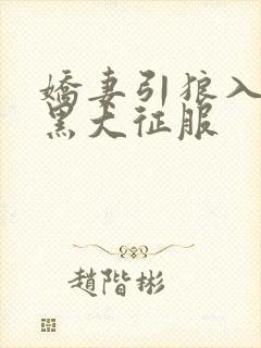 娇妻引狼入室被黑大征服