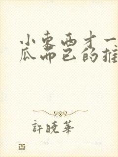 小东西才一根黄瓜而已的推荐书