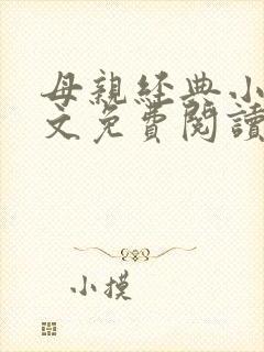 母亲经典小说全文免费阅读
