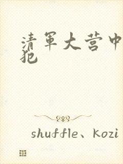 清军大营中的女犯