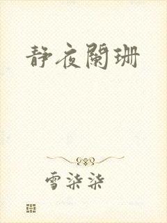 静夜阑珊