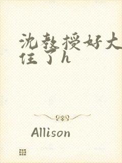 沈教授好大含不住了h