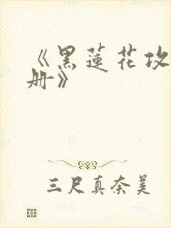 《黑莲花攻略手册》