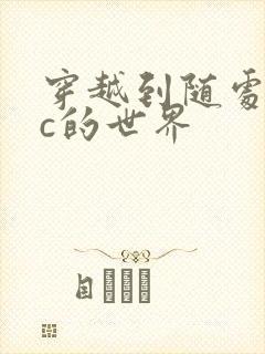 穿越到随处可以c的世界