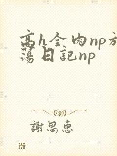 高h全肉np放荡日记np