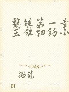 系统第一章给宿主破初的小说