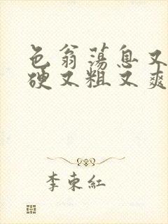 色翁荡息又大又硬又粗又爽电影