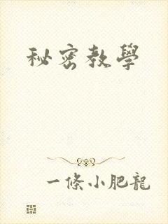 秘密教学