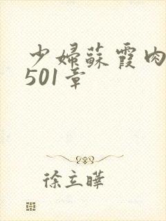 少妇苏霞肉欲第501章