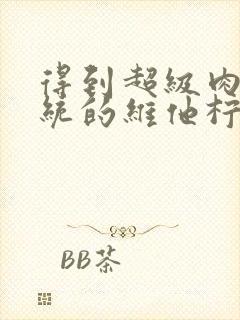 得到超级肉禽系统的维他柠檬茶