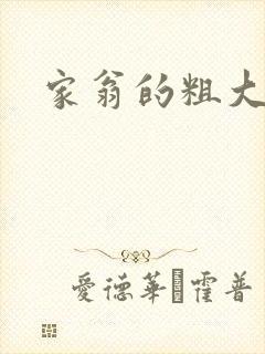 家翁的粗大