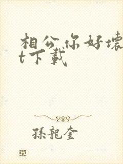 相公你好坏txt下载