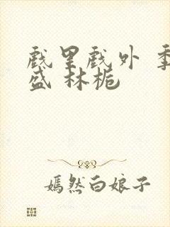 戏里戏外 季淮盛 林栀