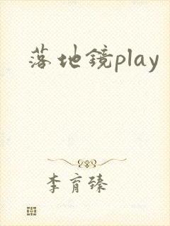 落地镜play