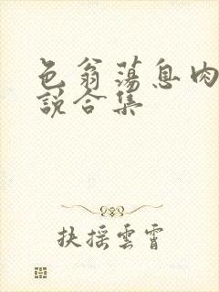 色翁荡息肉欲小说合集