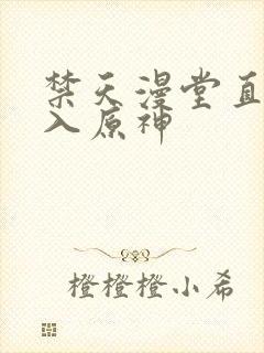 禁天漫堂直接进入原神