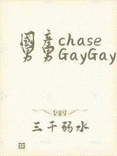 国产chase男男GayGay