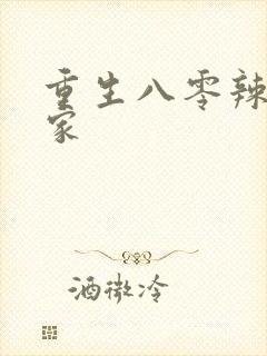 重生八零辣妻当家