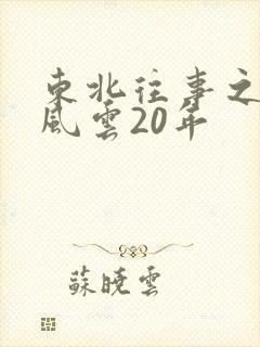 东北往事之黑道风云20年