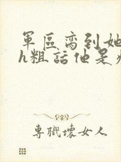 军区脔到她哭hh粗话他是疯批