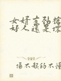 女婿有劲枪枪是好人还是坏人