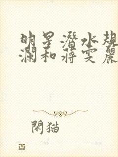 明星潜水规则杨澜和蒋雯丽