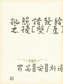 批照错发给情敌之后[双/产]