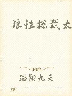 狼性总裁太凶猛