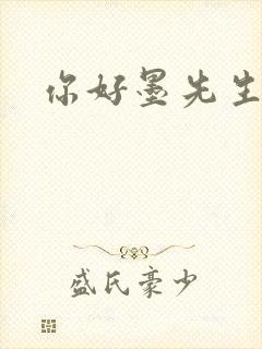 你好墨先生