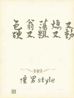 色翁荡熄又大又硬又粗又动态图