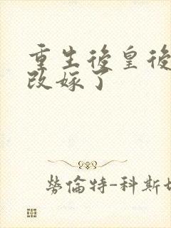 重生后皇后娘娘改嫁了