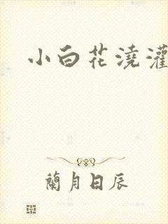 小白花浇灌日常