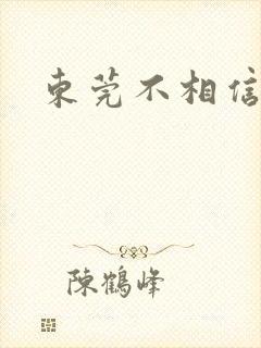 东莞不相信眼泪