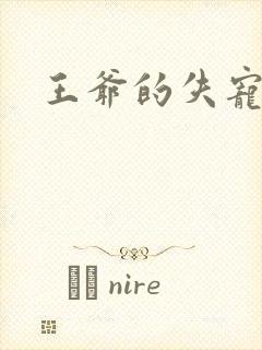 王爷的失宠冷妃