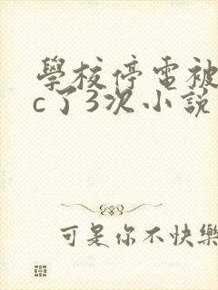 学校停电被同桌c了3次小说