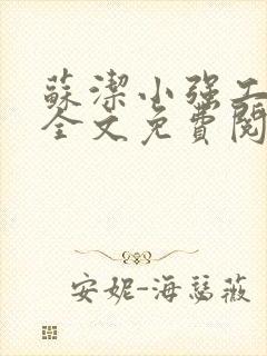 苏洁小强工地情全文免费阅读