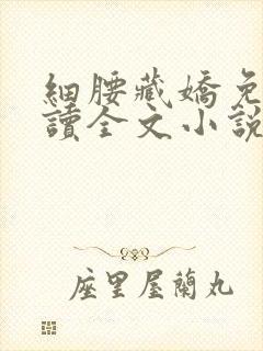 细腰藏娇免费阅读全文小说苏珞浅