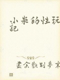 小米的性玩具日记