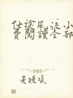 仕途风流小说免费阅读全部章节