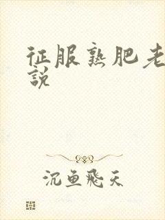 征服熟肥老妇小说
