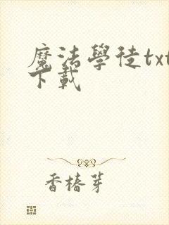 魔法学徒txt下载