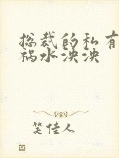 总裁的私有宝贝祸水泱泱