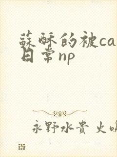 苏酥的被cao日常np