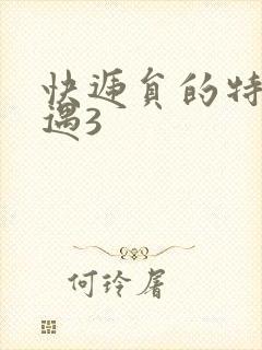 快递员的特殊待遇3