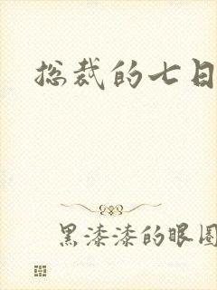 总裁的七日索情