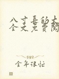 八寸长的大宝贝全文免费阅读