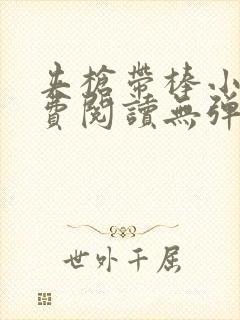 夹枪带棒小说免费阅读无弹窗笔趣