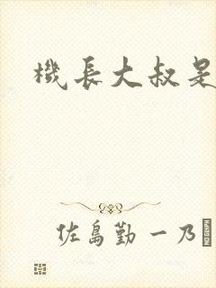 机长大叔是饿狼